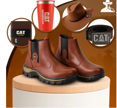 Men’s Leather Adventure Boots – Comfort Meets Style + Free Gifts