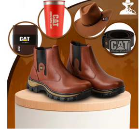 Men’s Leather Adventure Boots – Comfort Meets Style + Free Gifts