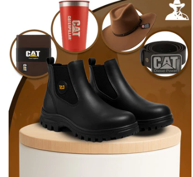 Men’s Leather Adventure Boots – Comfort Meets Style + Free Gifts